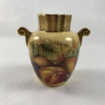 Vintage Aynsley Orchard Gold - Little Urn Vase - Lot 864E