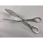Vintage Sterling Silver (830) Pair of Cake Tongs - Lot 1014E