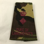 Military Cloth Badge Duke Of Lancaster's Regiment Lieutenant Colonel - Lot 678C