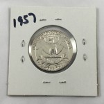 1957 US Silver Washington Quarter Dollar Coin - Gem Uncirculated - Lot 346CC