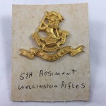 NZ Wellington Rifles Regiment Cap Badge - Lot 507C