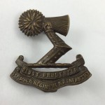 NZ 3rd Auckland Regiment Countess of Ranfurly's Own Cap Badge - Bronze