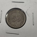 1949-G - German Federal Republic 50 Pfennig Coin - Lot 885C